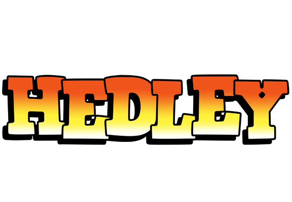 Hedley sunset logo