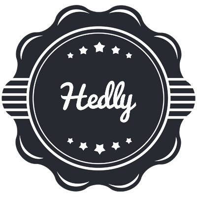 Hedly badge logo