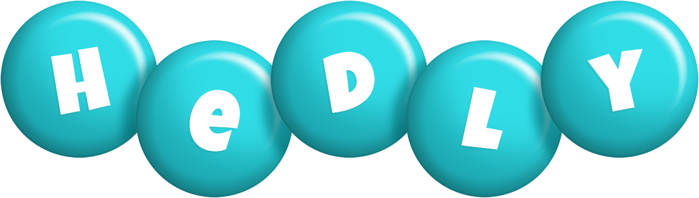 Hedly candy-azur logo