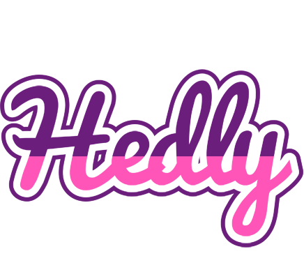 Hedly cheerful logo
