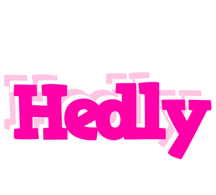 Hedly dancing logo