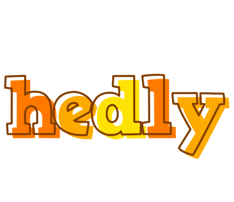 Hedly desert logo