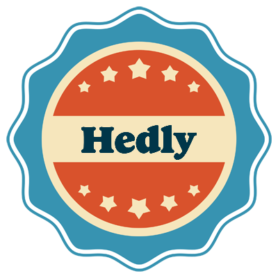 Hedly labels logo