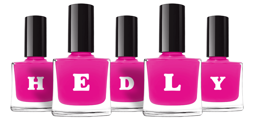Hedly nails logo