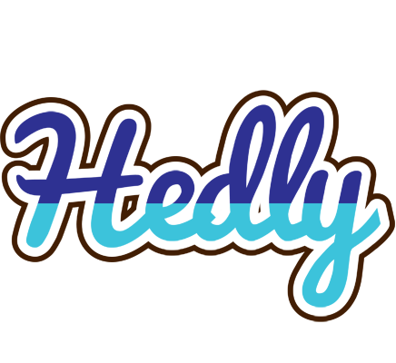 Hedly raining logo