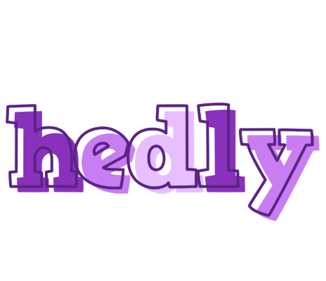 Hedly sensual logo