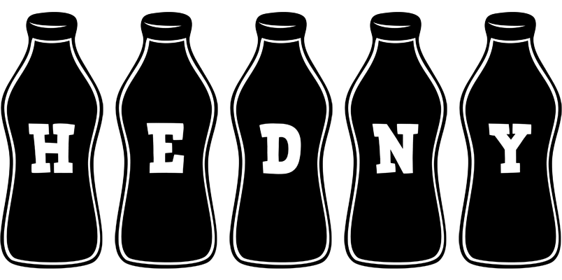 Hedny bottle logo