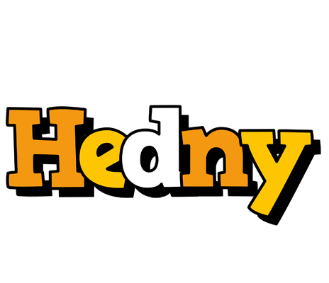 Hedny cartoon logo