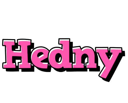 Hedny girlish logo