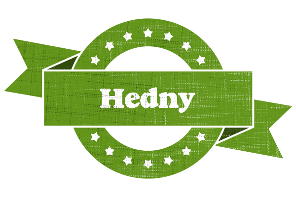 Hedny natural logo