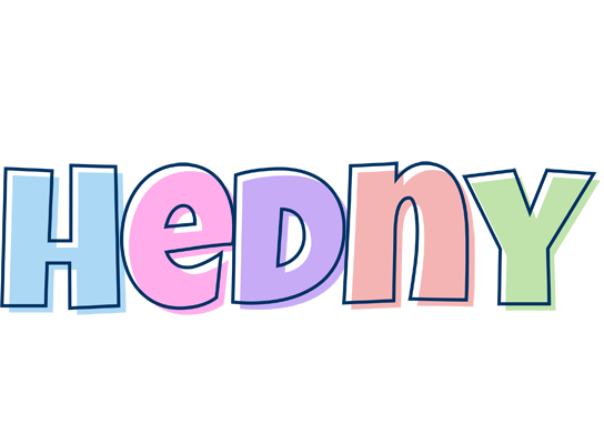 Hedny pastel logo
