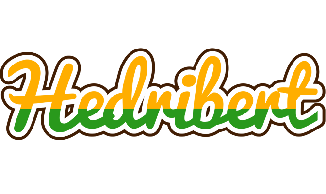 Hedribert banana logo