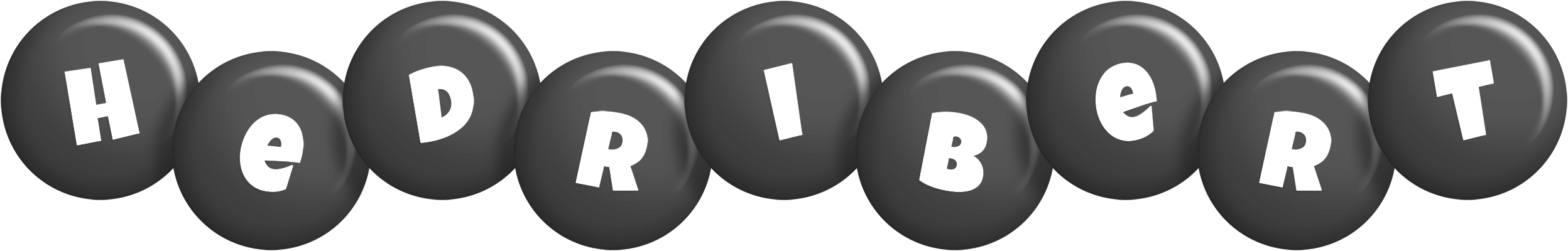 Hedribert candy-black logo