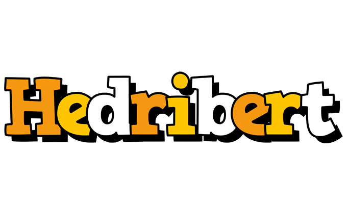 Hedribert cartoon logo