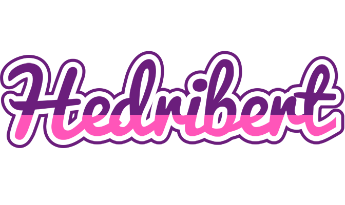 Hedribert cheerful logo