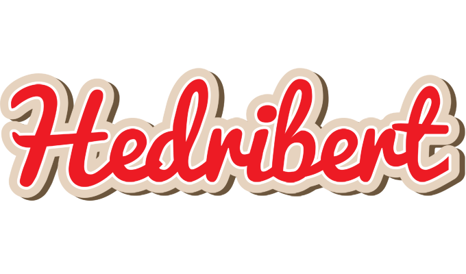 Hedribert chocolate logo