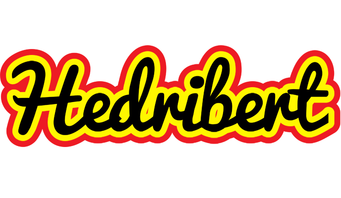 Hedribert flaming logo