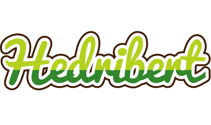 Hedribert golfing logo
