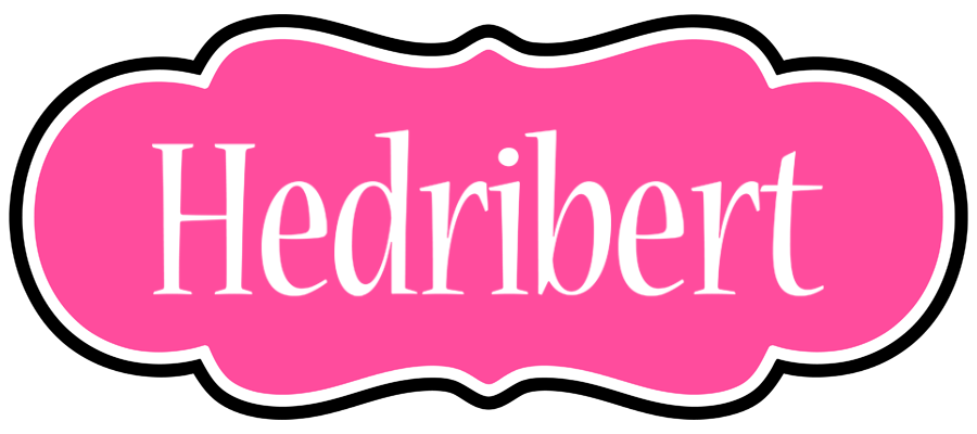 Hedribert invitation logo