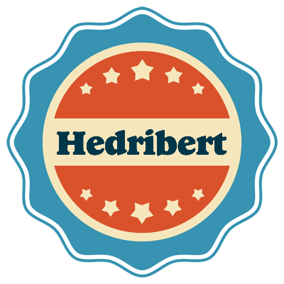 Hedribert labels logo