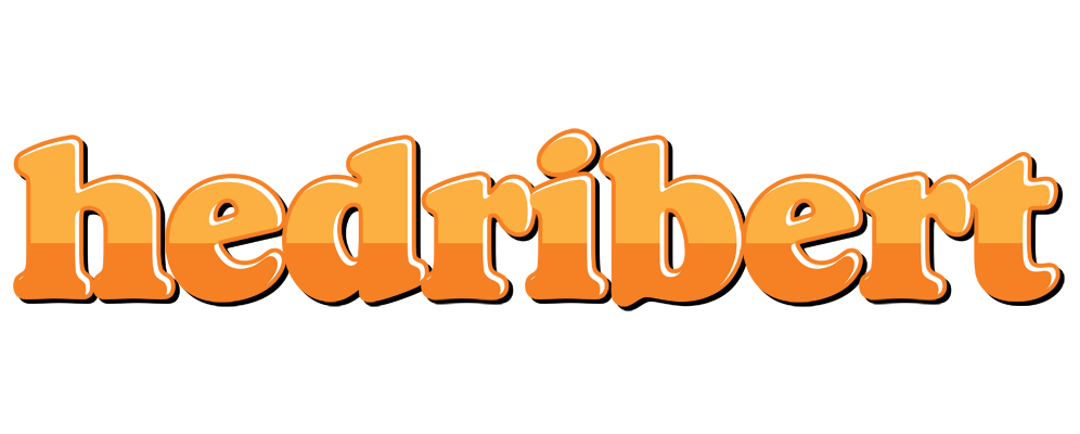Hedribert orange logo