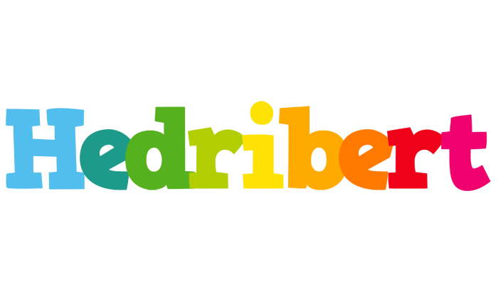 Hedribert rainbows logo