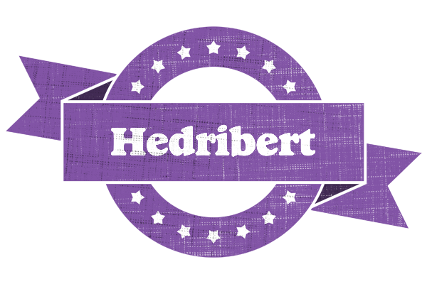 Hedribert royal logo