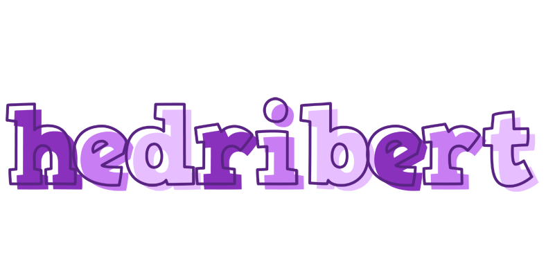 Hedribert sensual logo
