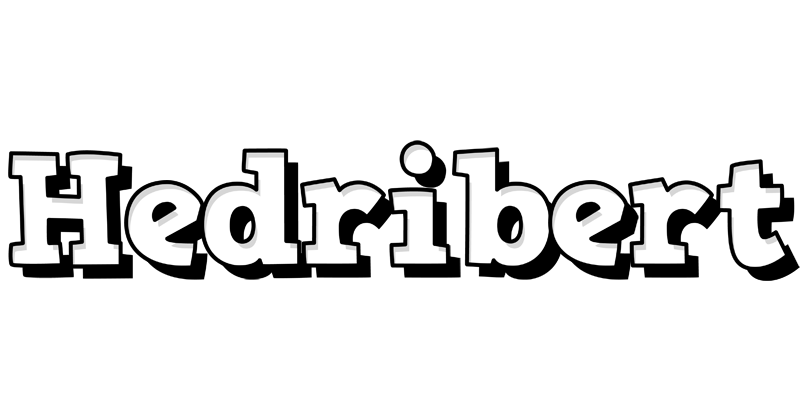 Hedribert snowing logo