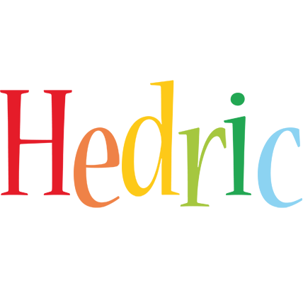 Hedric birthday logo