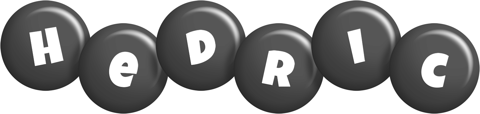 Hedric candy-black logo