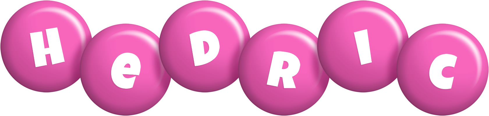 Hedric candy-pink logo