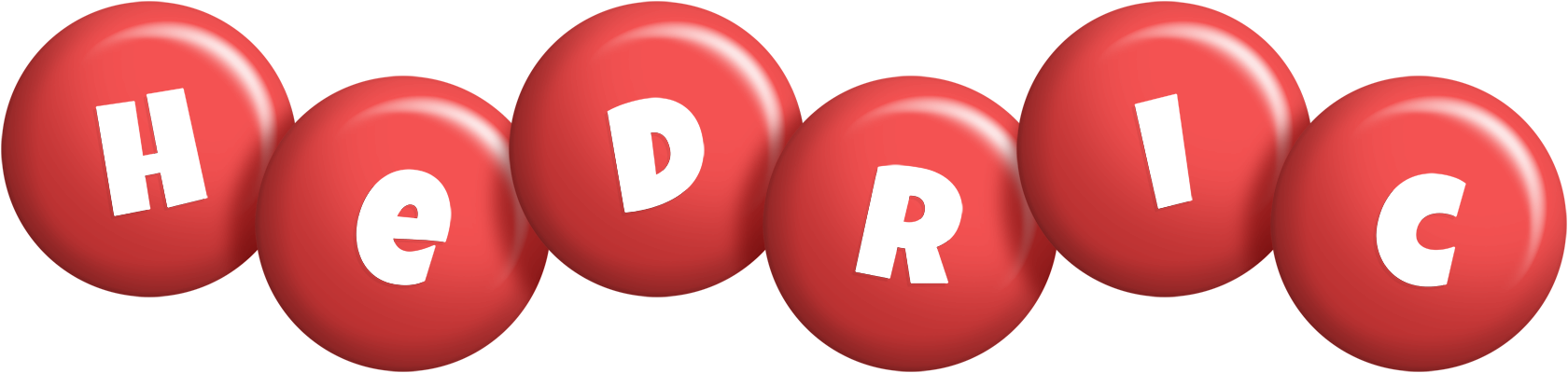 Hedric candy-red logo