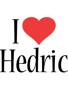 Hedric i-love logo