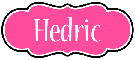 Hedric invitation logo