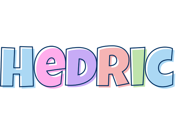 Hedric pastel logo