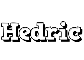 Hedric snowing logo