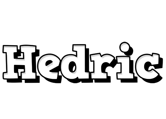Hedric snowing logo