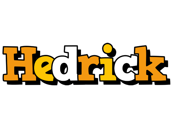 Hedrick cartoon logo