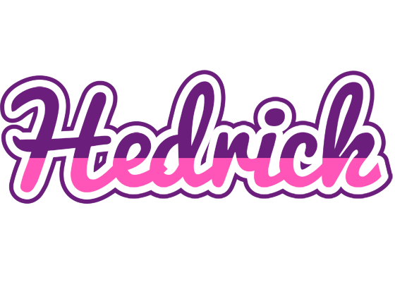 Hedrick cheerful logo
