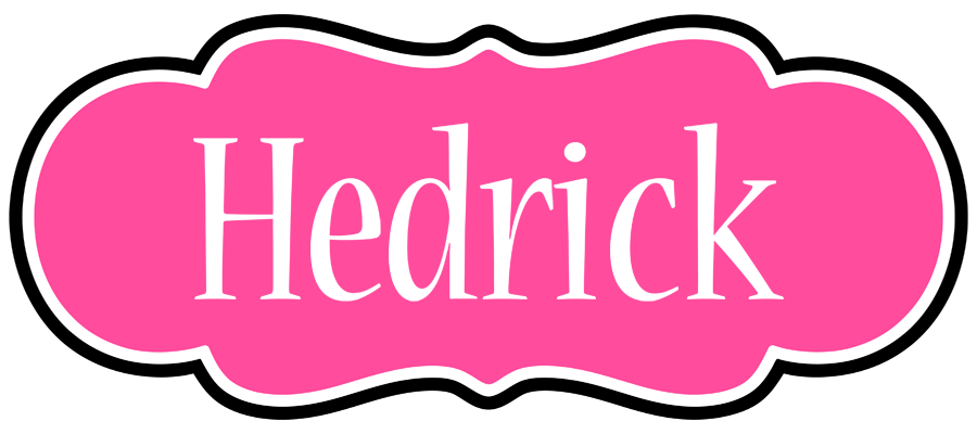 Hedrick invitation logo