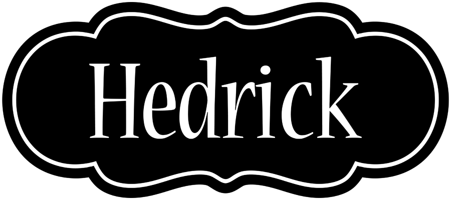 Hedrick welcome logo