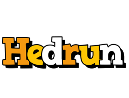 Hedrun cartoon logo