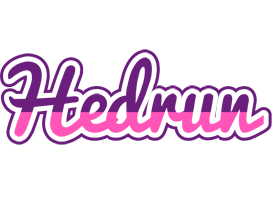 Hedrun cheerful logo