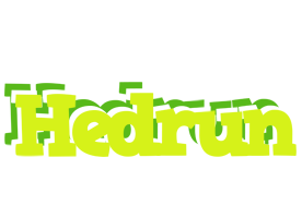 Hedrun citrus logo