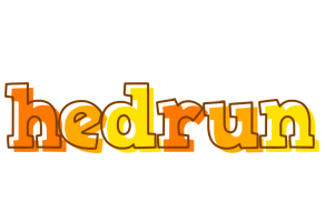 Hedrun desert logo