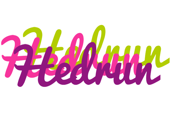 Hedrun flowers logo