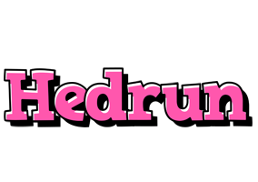 Hedrun girlish logo