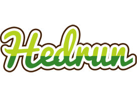 Hedrun golfing logo