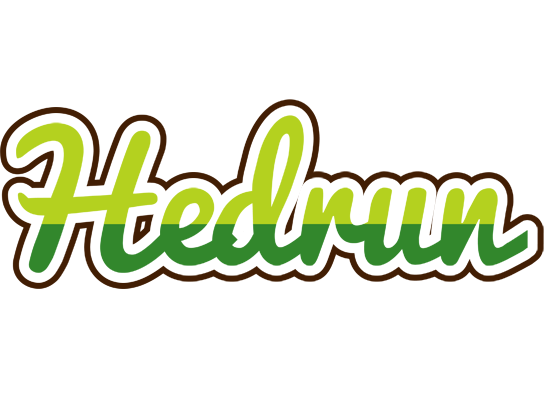 Hedrun golfing logo